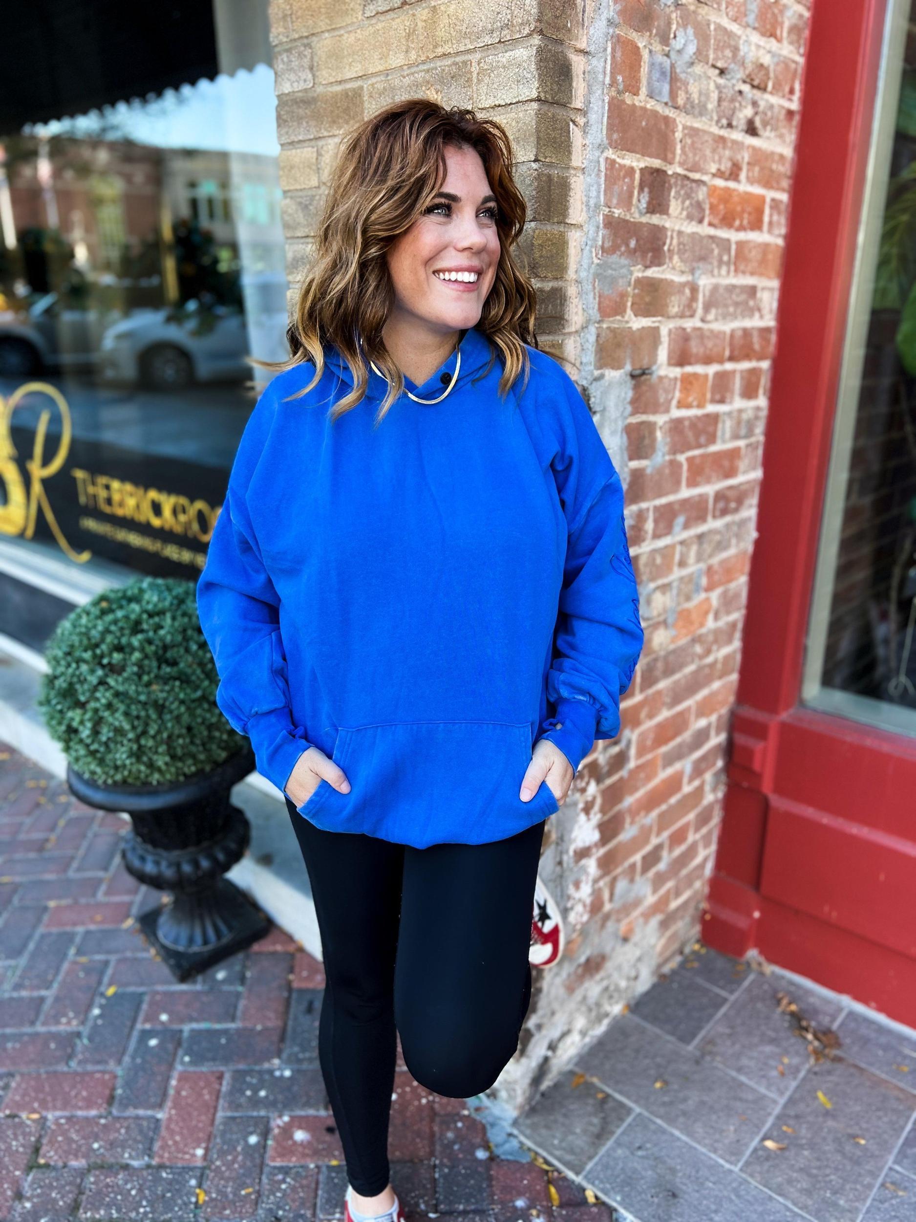 Ice Blue Hideout Hoodie Product Image