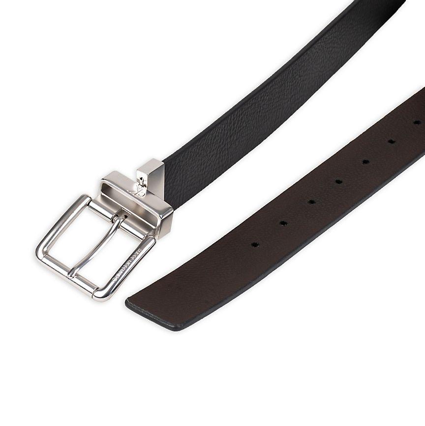 Pebbled Leather Reversible Jean Belt Product Image