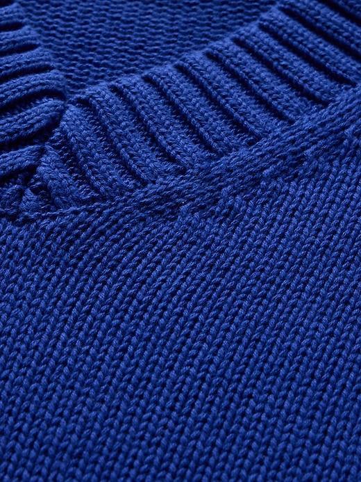 Oversized V-Neck Sweater Product Image