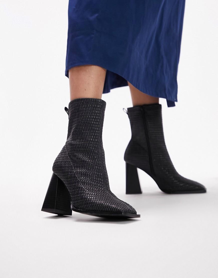 Topshop Wide Fit Martha over the knee stretch boot Product Image