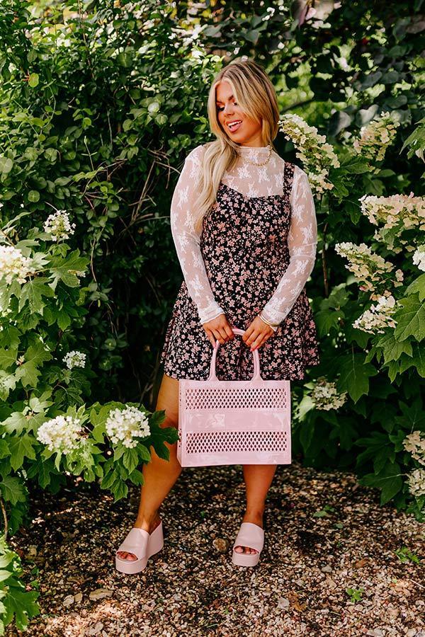 Sweetest Rush Floral Romper Curves Product Image