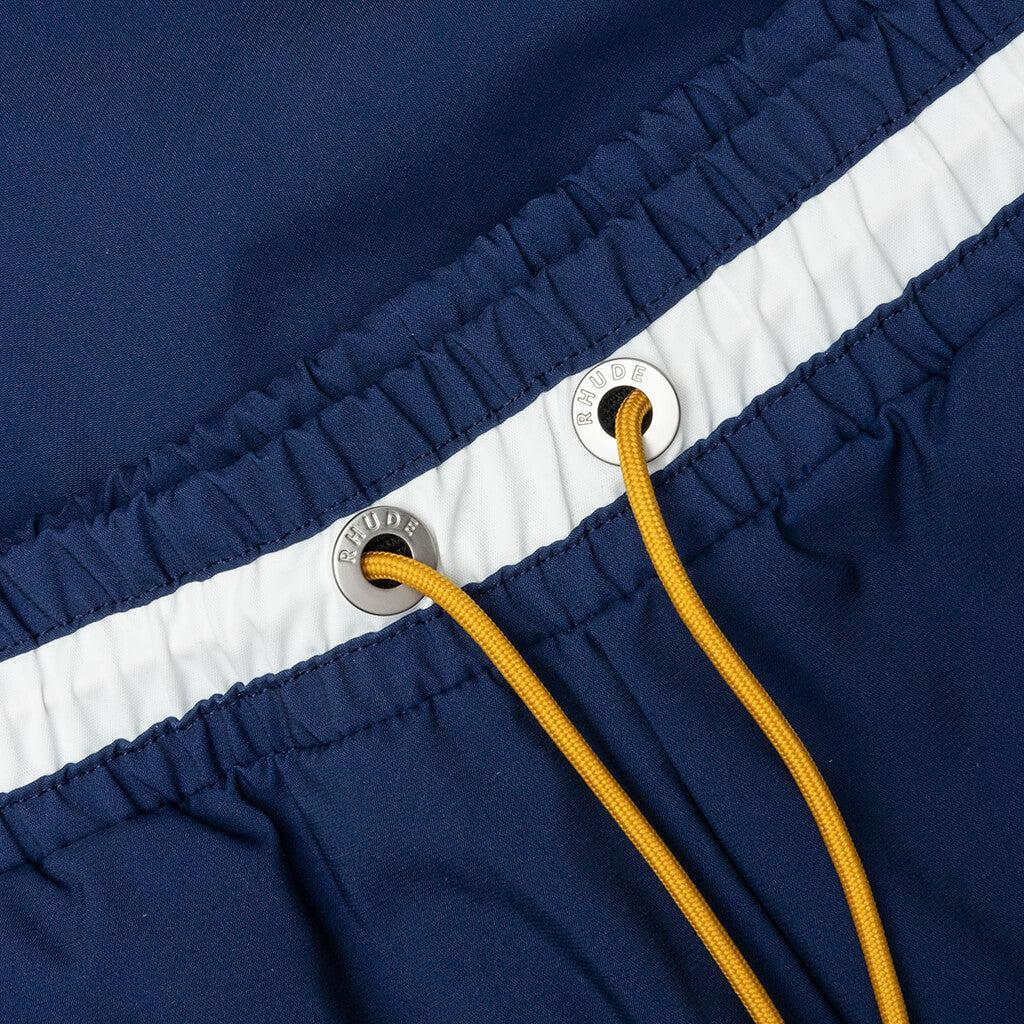 Basketball Logo Swim Short - Blue/Black/White Male Product Image