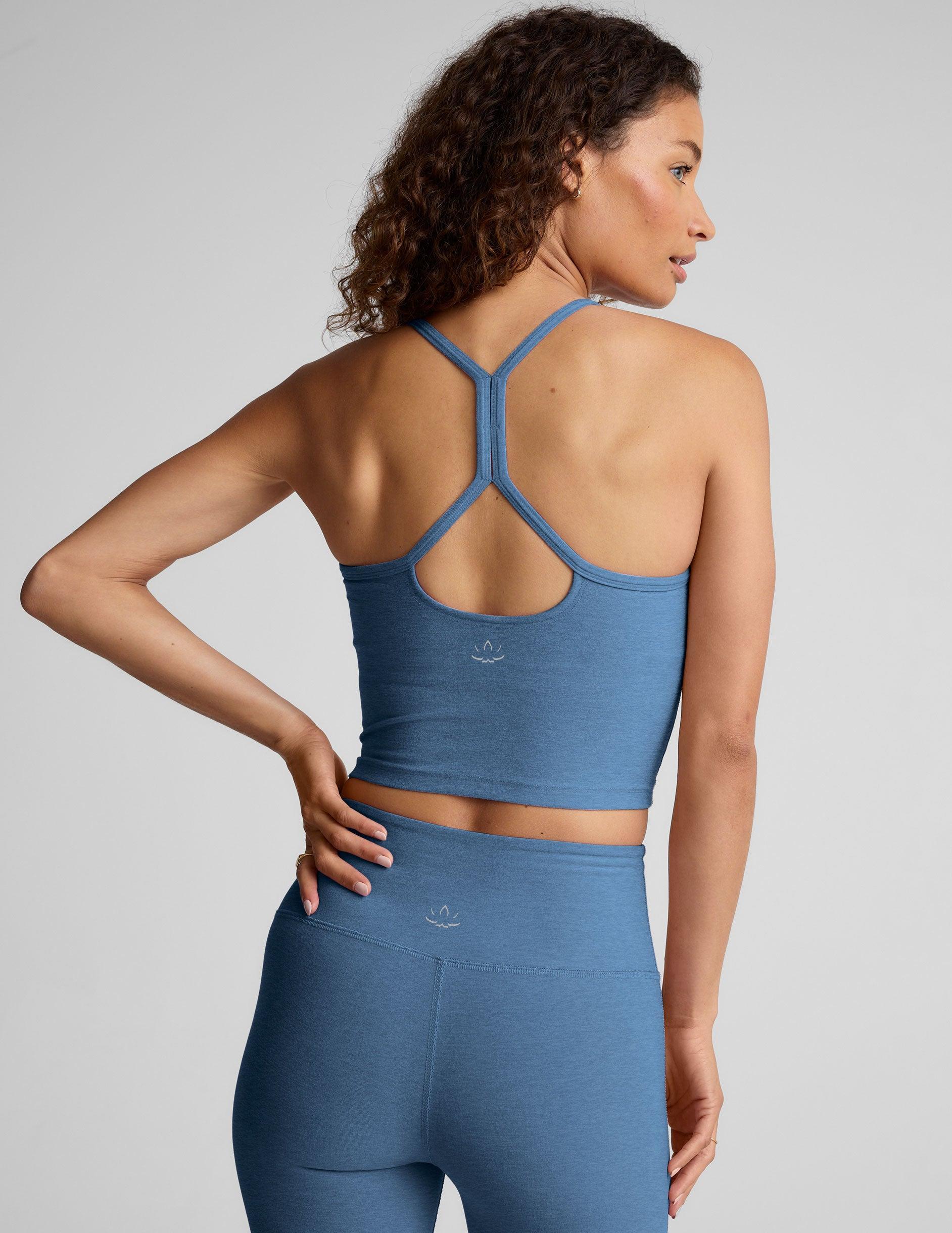 Spacedye Slim Racerback Cropped Tank Product Image