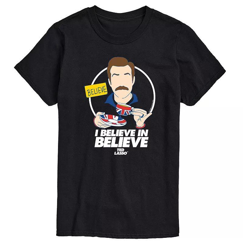Mens Ted Lasso I Believe Graphic Tee Product Image