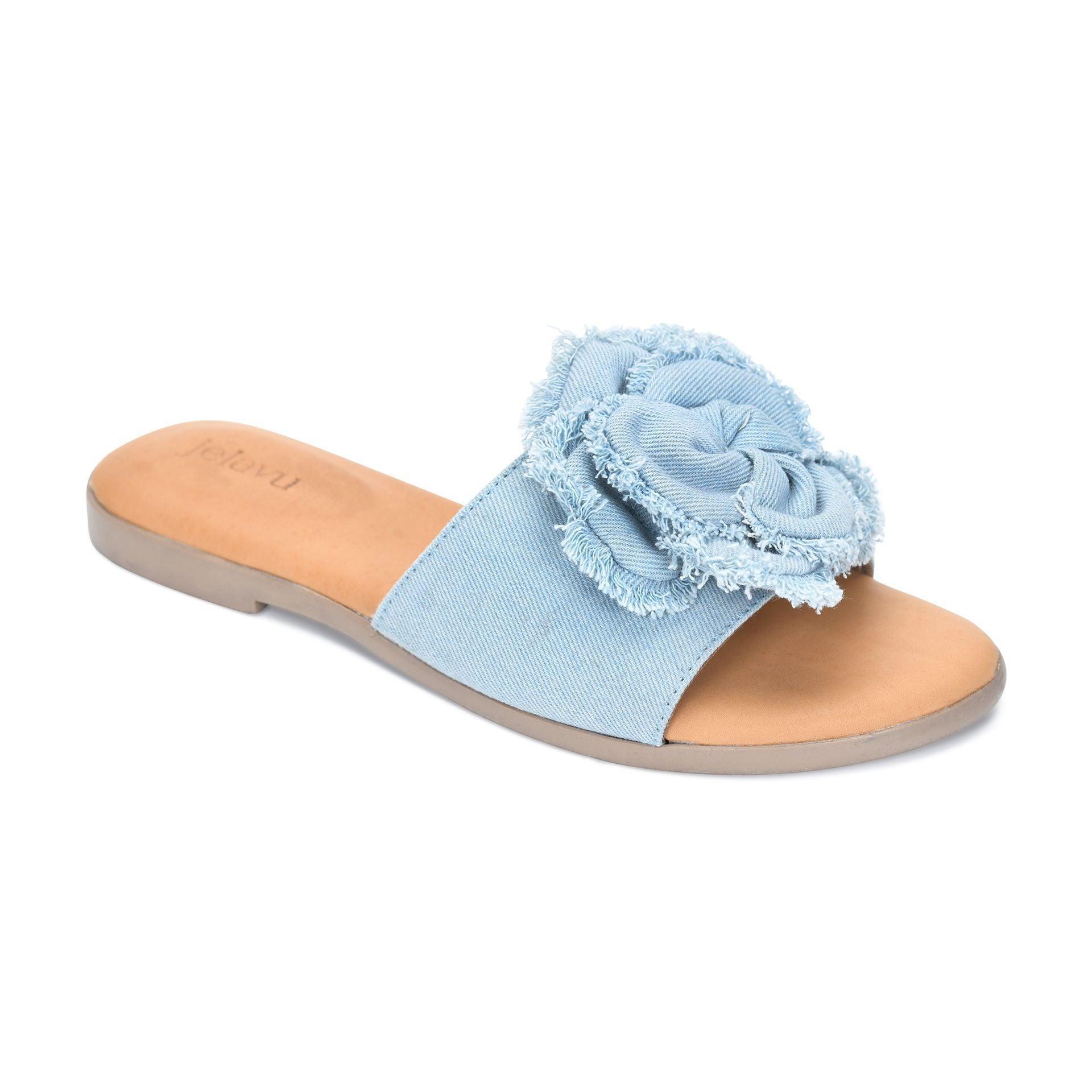 Rosetta - Light Denim Sandals Product Image