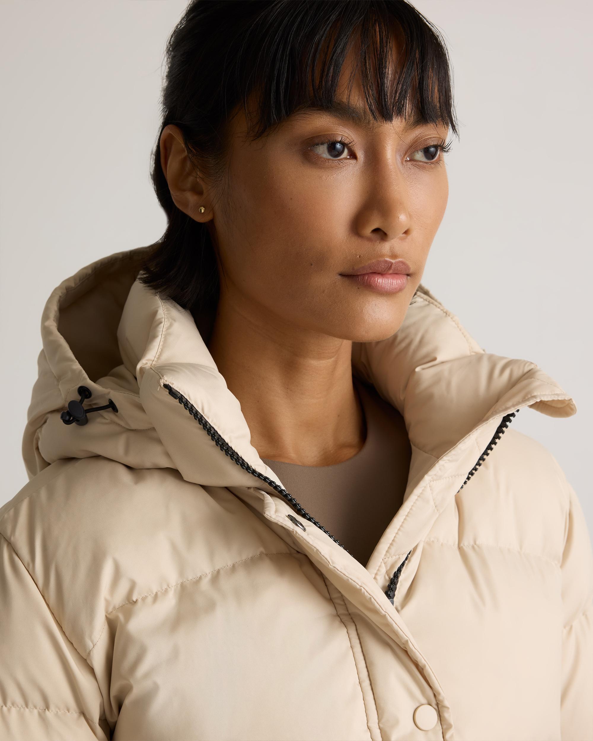 Quince | Women's Responsible Down Cropped Puffer Jacket Size XL, Recycled Polyester Product Image