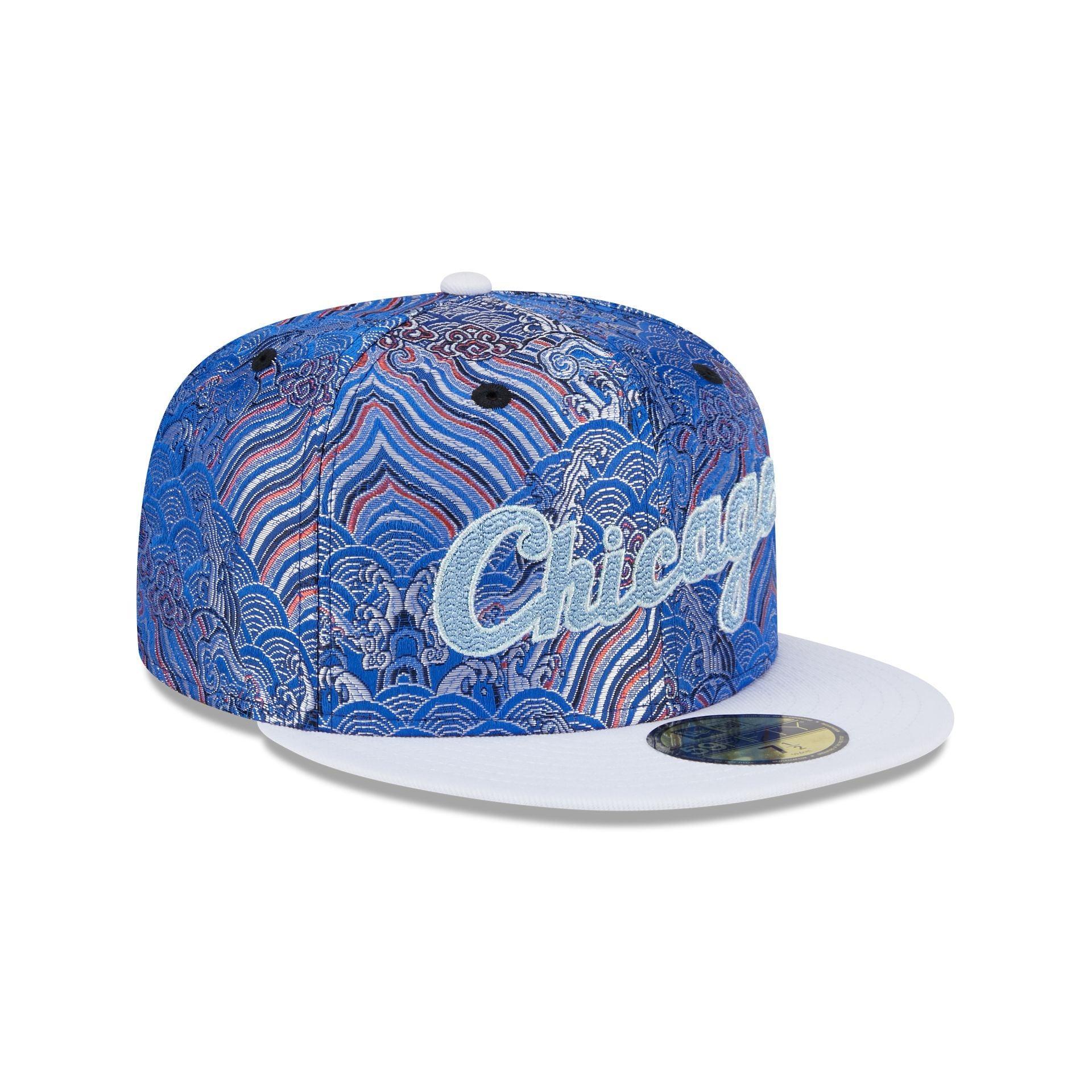 New York Mets Stained Glass 59FIFTY A-Frame Fitted Hat Male Product Image