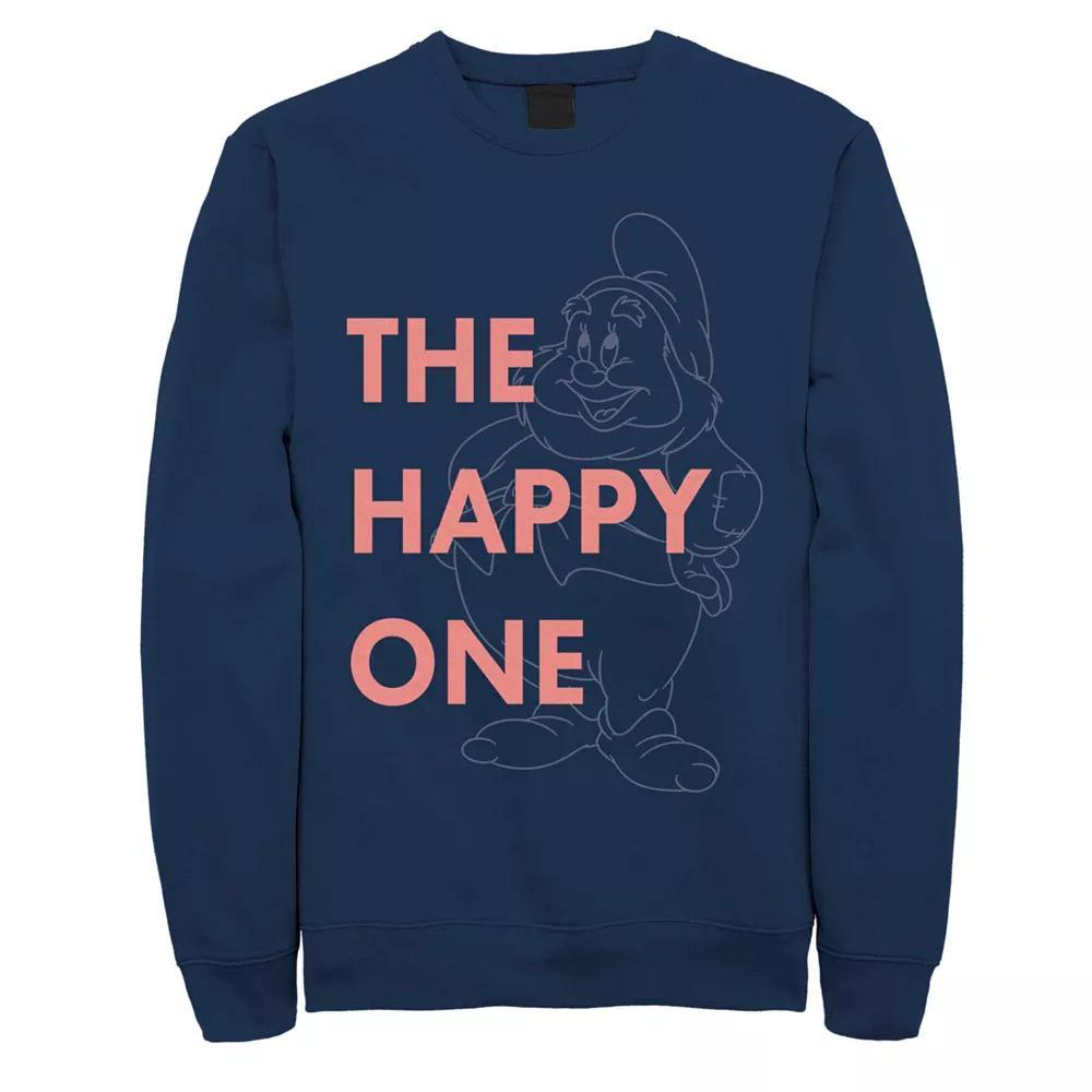 Men's Beauty and the Beast Graphic Pullover, Size: Large, Black Product Image