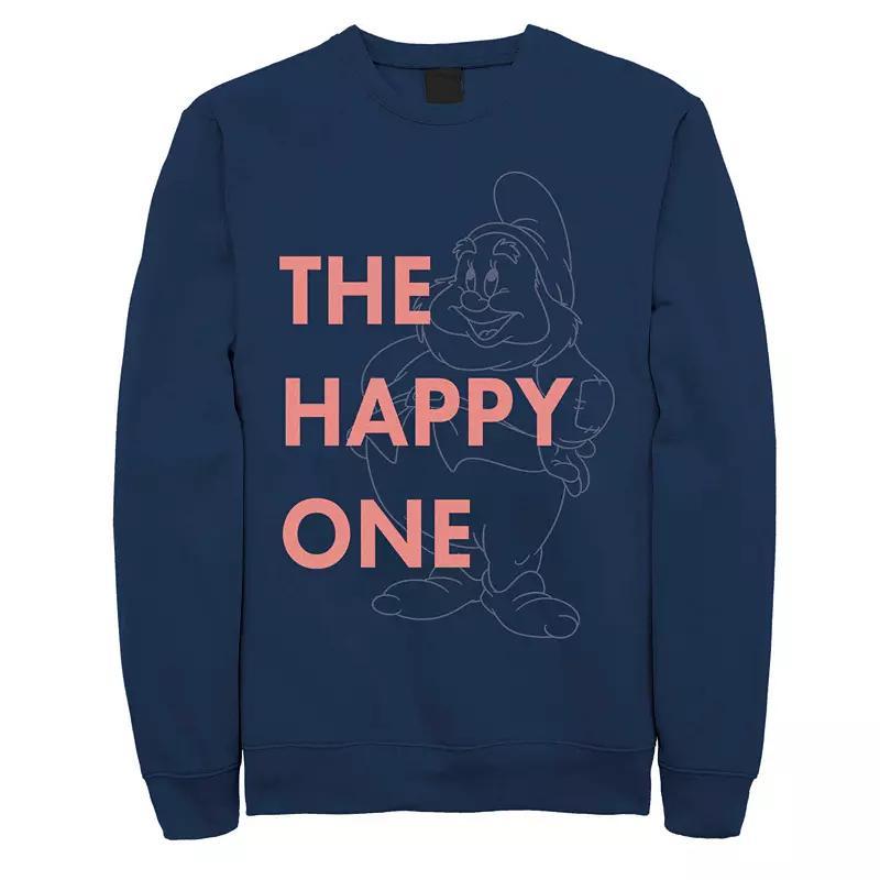 Men's Beauty and the Beast Graphic Pullover, Size: Large, Black Product Image