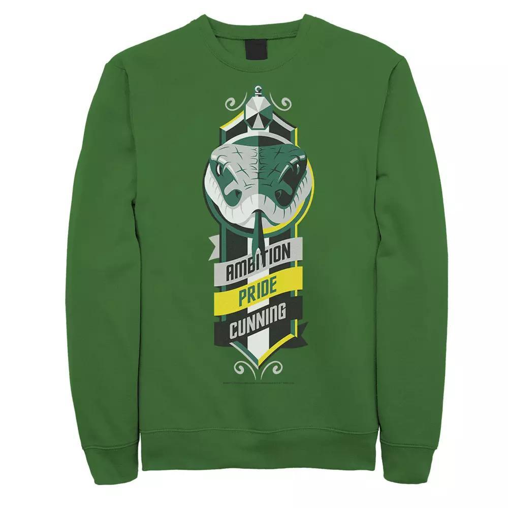 Men's Nickelodeon Hey Arnold PS 118 Waving Pennant Graphic Fleece Pullover, Size: XXL, Grey Heather Product Image