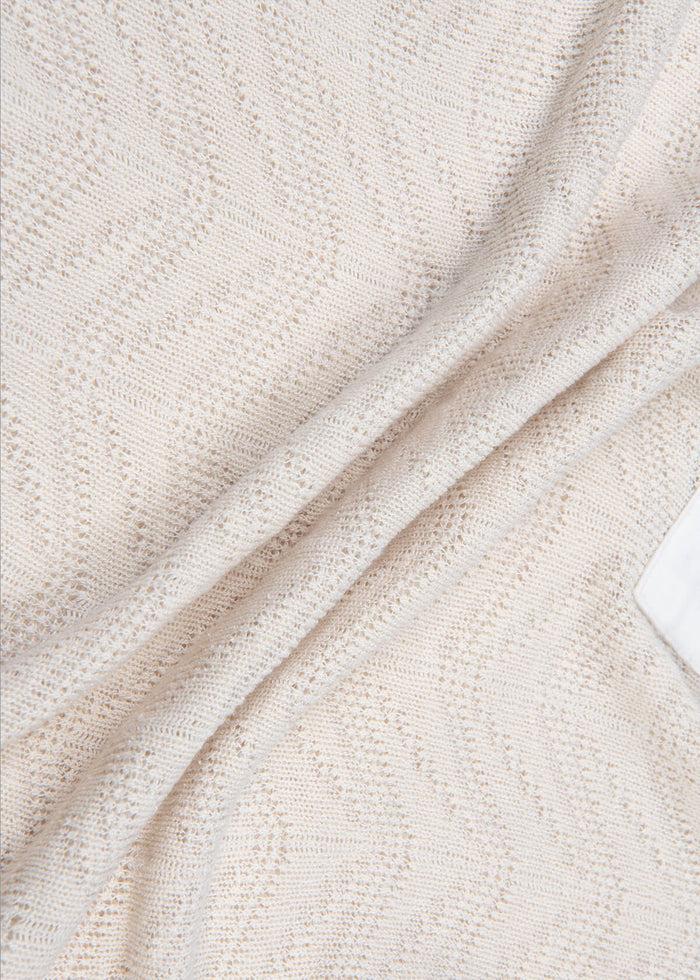 Open Weave Tank Cream Product Image