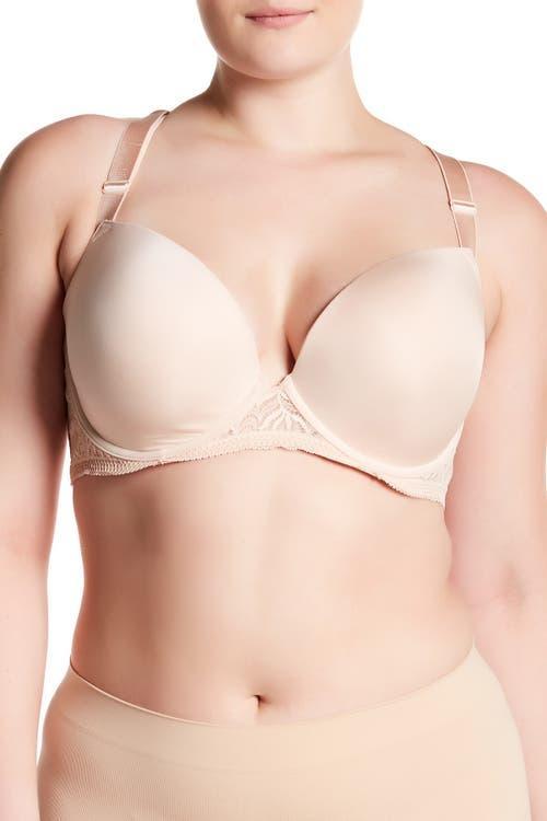 Paramour by Felina Carolina Lace-Back Full-Figure Contour Bra 115011, Women's, Size: 38 G, Black Product Image
