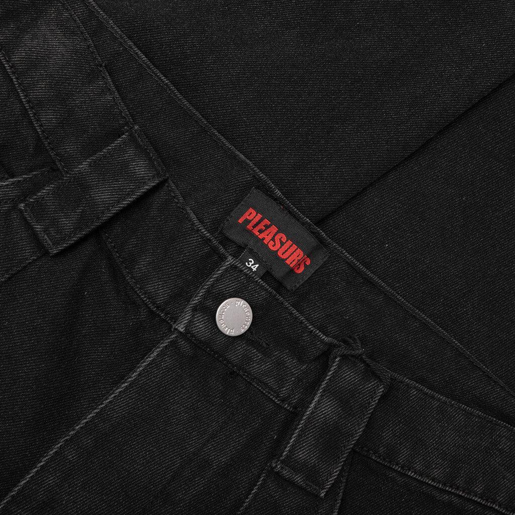 Grind Baggy Jeans - Black Male Product Image