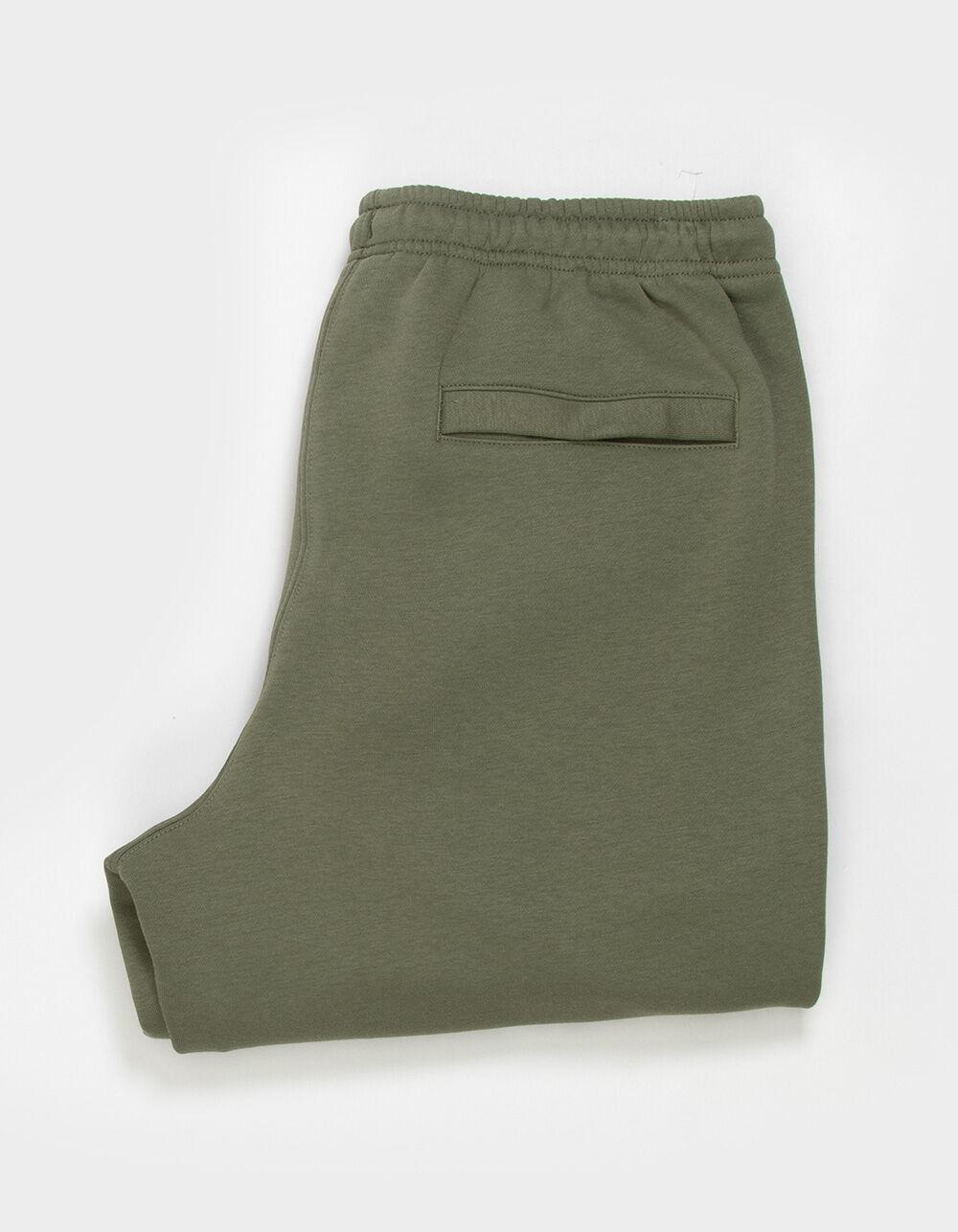 NIKE Club Mens Open Hem Fleece Pants - OLIVE Product Image