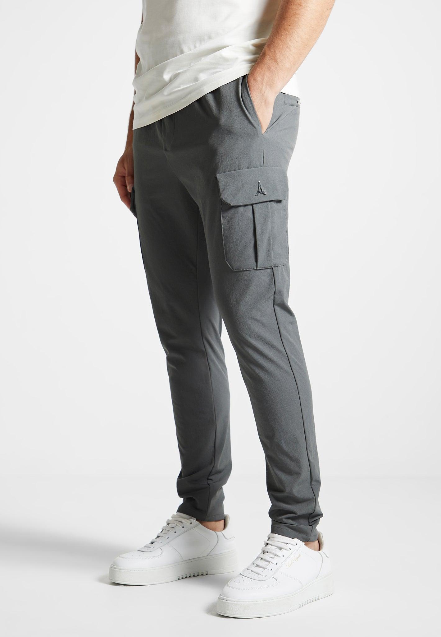 Technical Cargo Pants - Charcoal Grey Male Product Image
