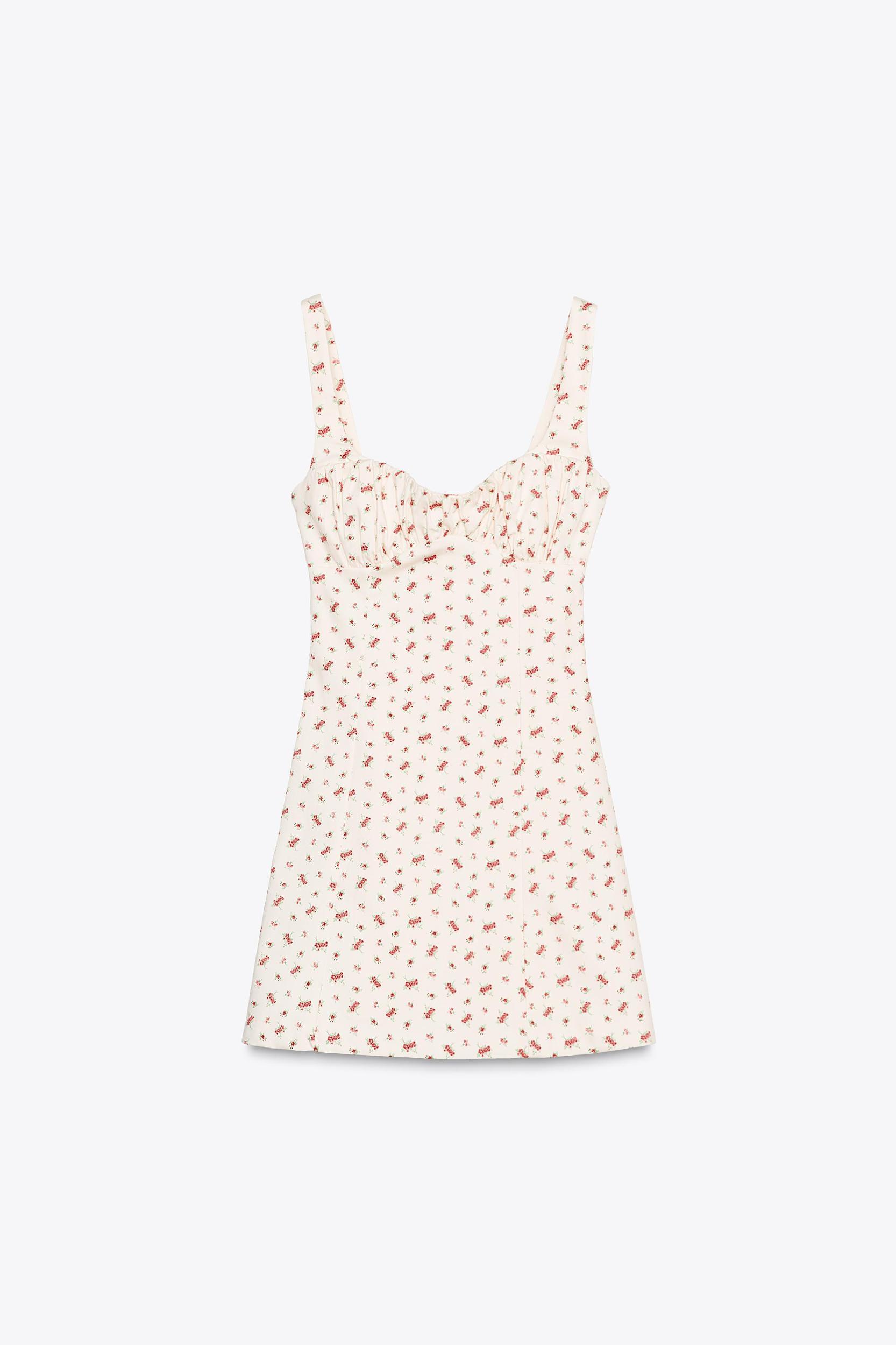 FLORAL MINI DRESS Product Image