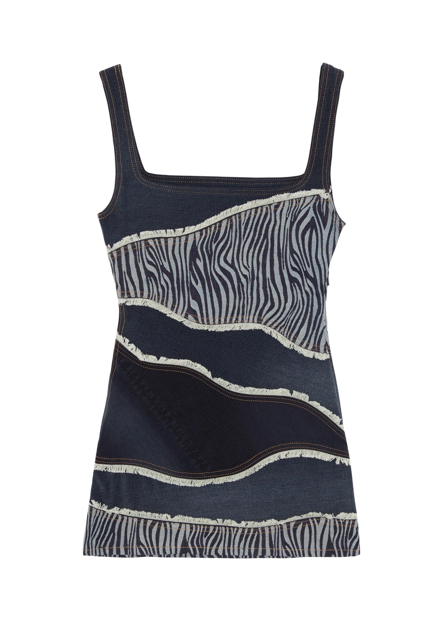 Rework Denim Dress Female Product Image