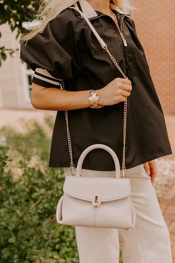 Chic Views Faux Leather Purse Product Image