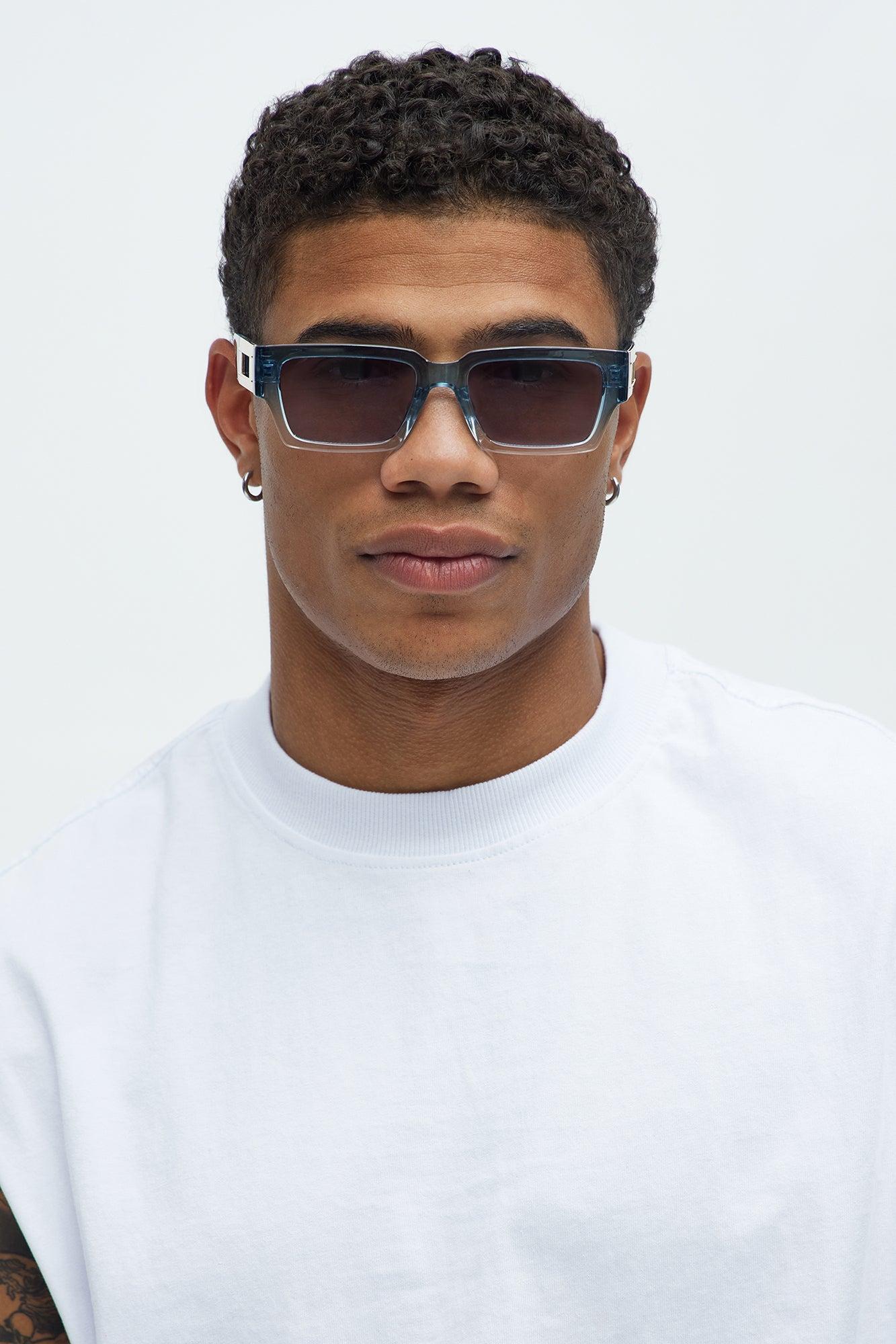 Kyoto Square Sunglasses - Blue Product Image