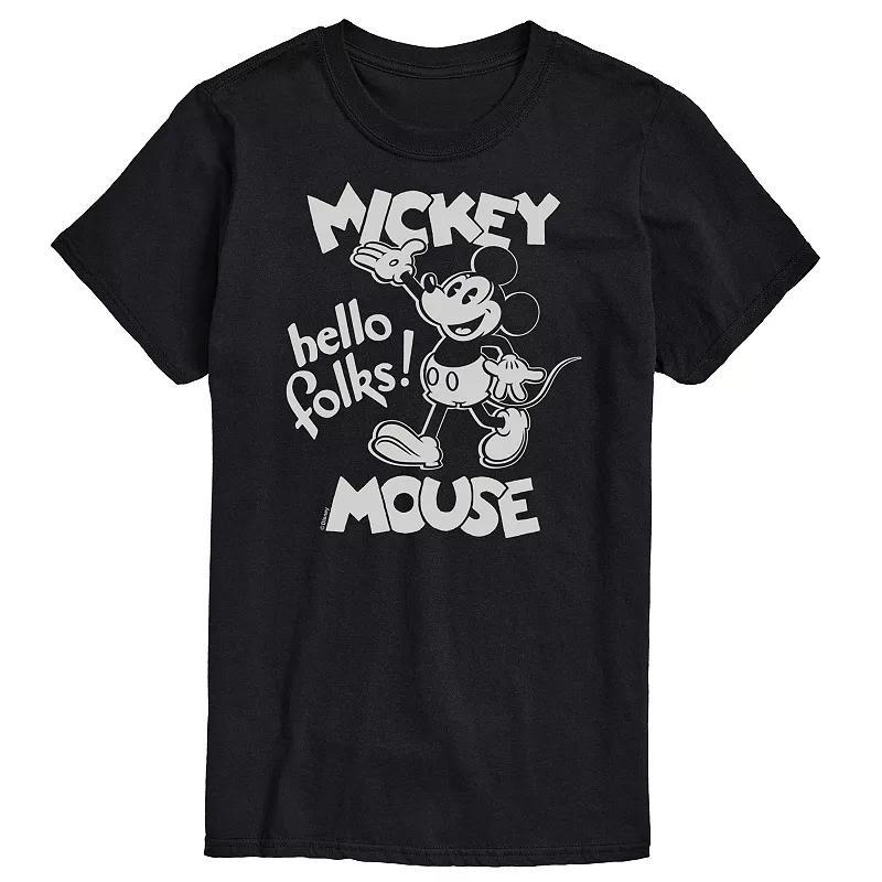 Disneys Big & Tall Classics All Time Favorites Graphic Tee, Mens Product Image