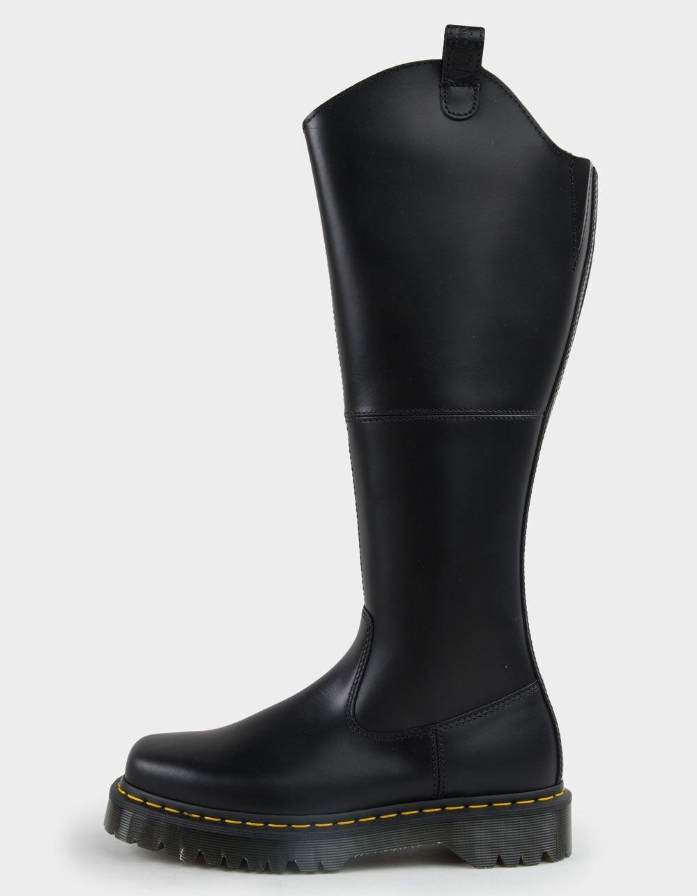 DR. MARTENS Amaayah Womens Knee High Leather Boots Product Image