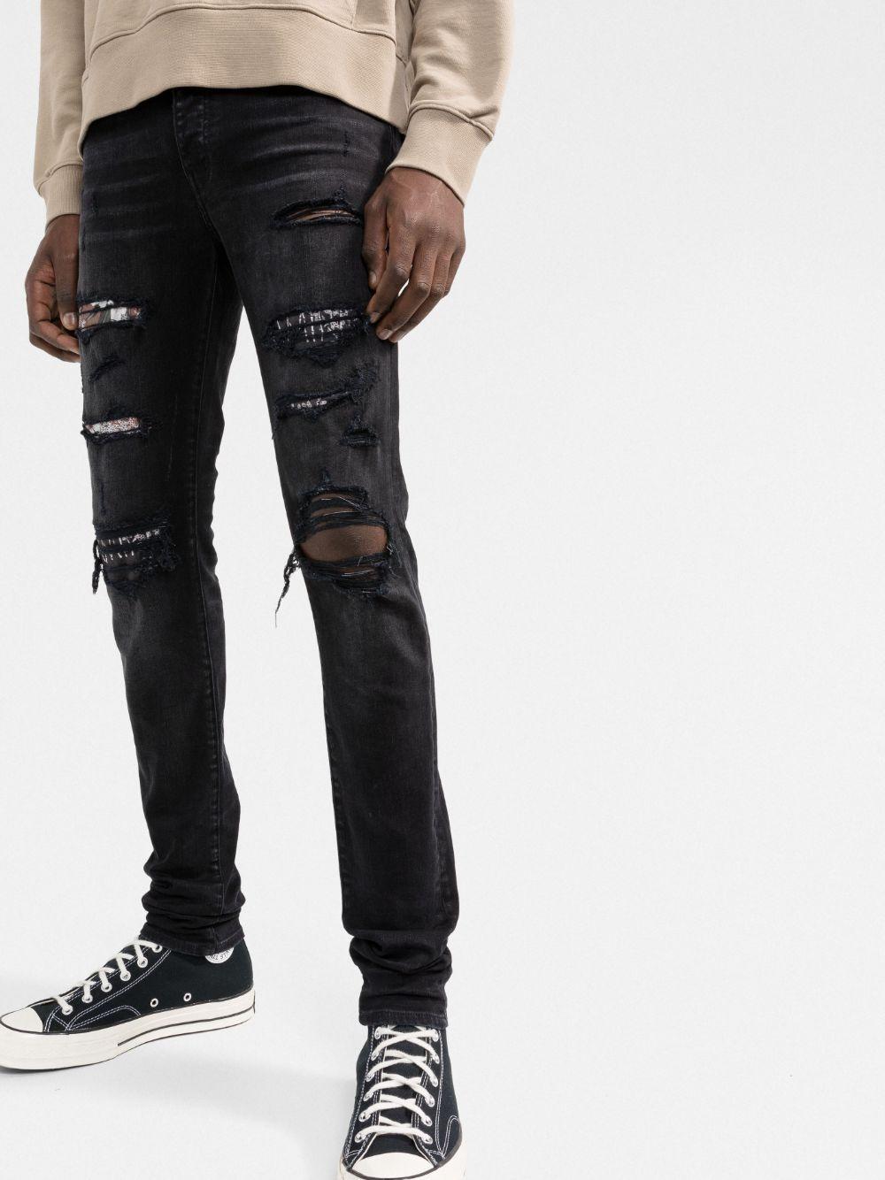 ripped slim-fit jeans Product Image