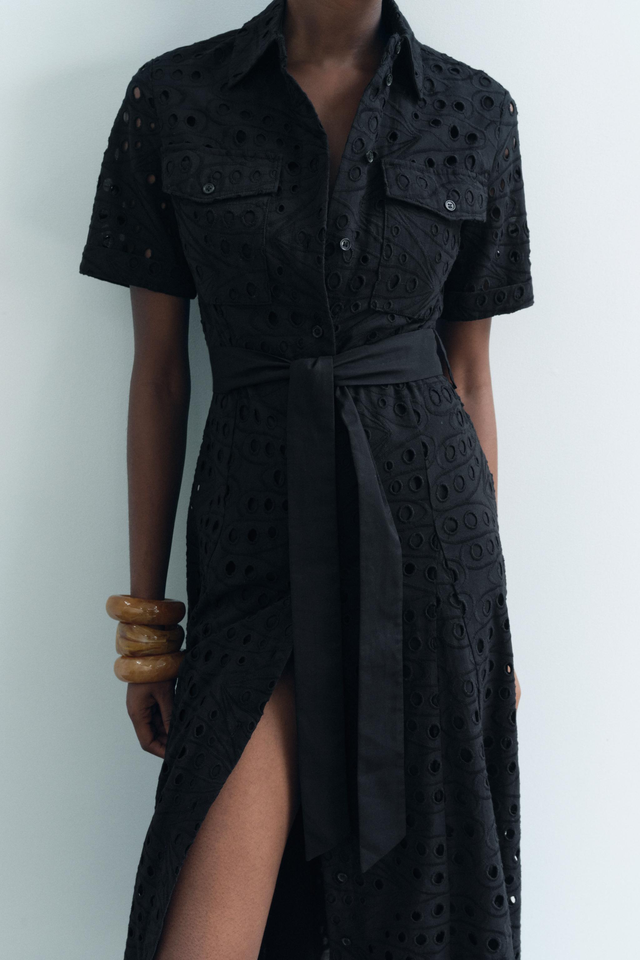 ZW COLLECTION EMBROIDERED SHIRTDRESS Product Image