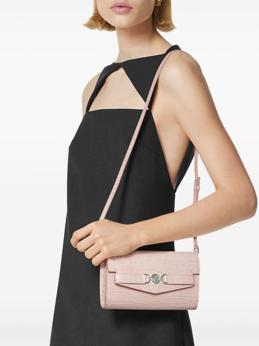 Medusa &apos;95 croc-effect cross body bag Product Image
