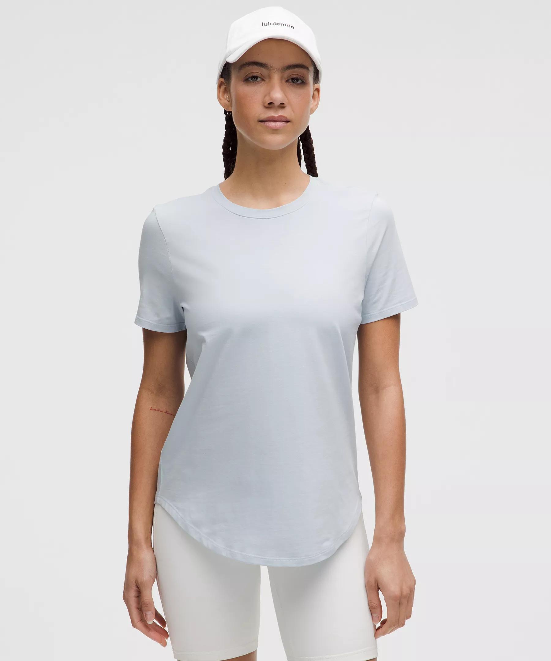 Love Curved-Hem Crewneck T-Shirt Product Image