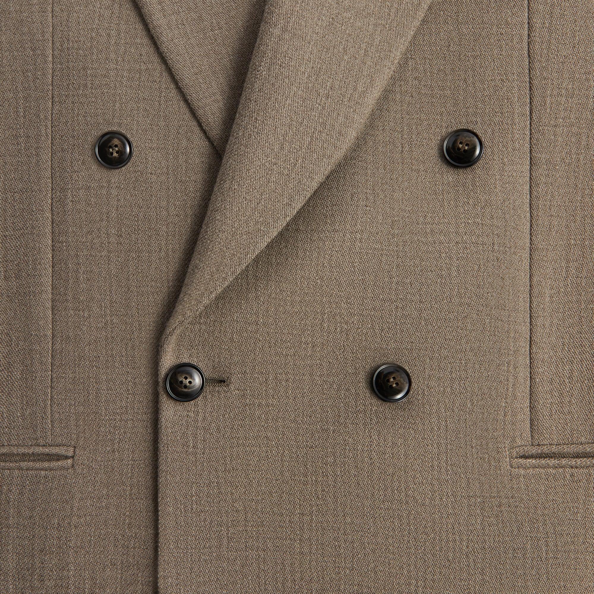 Kith & Giorgio Armani Virgin Wool Double Breasted Jacket - Silo Male Product Image