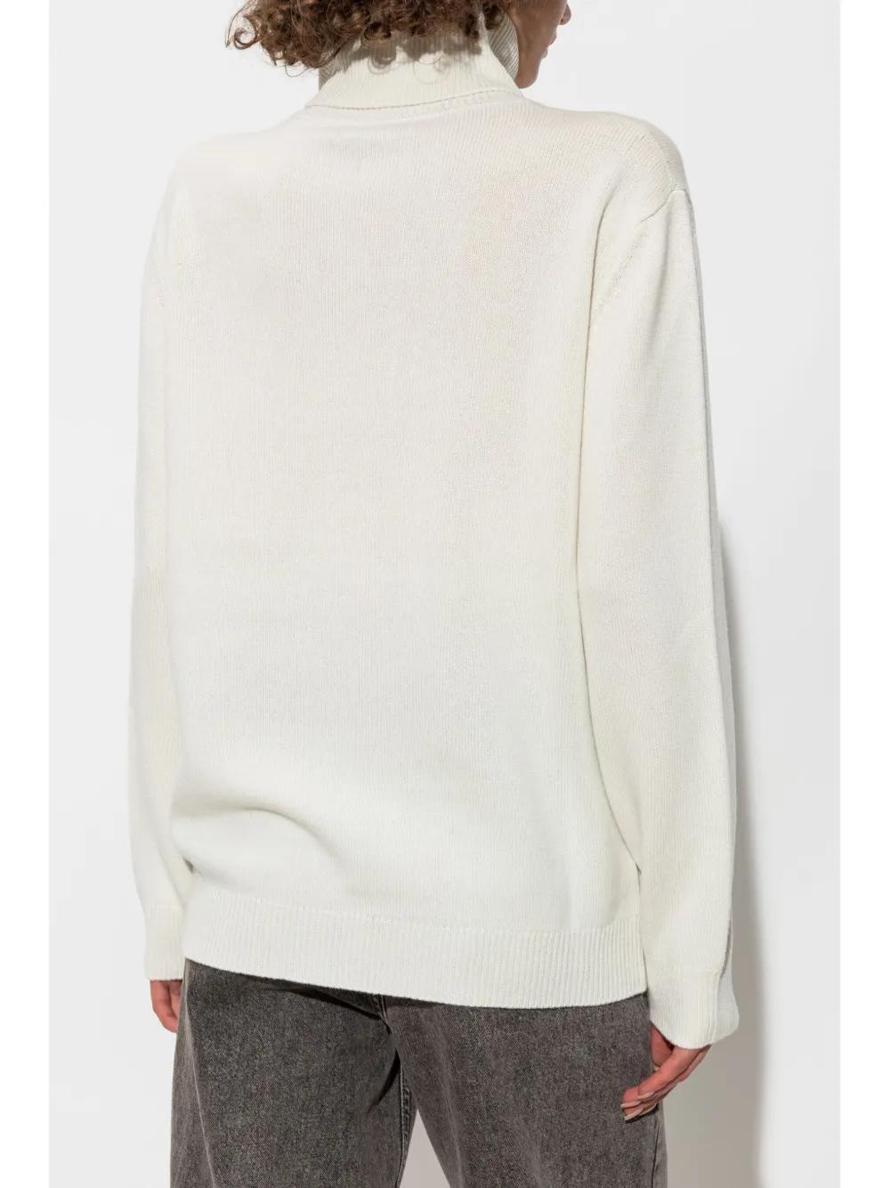 FABIANA FILIPPI Women's Turtleneck Sweater In White Product Image