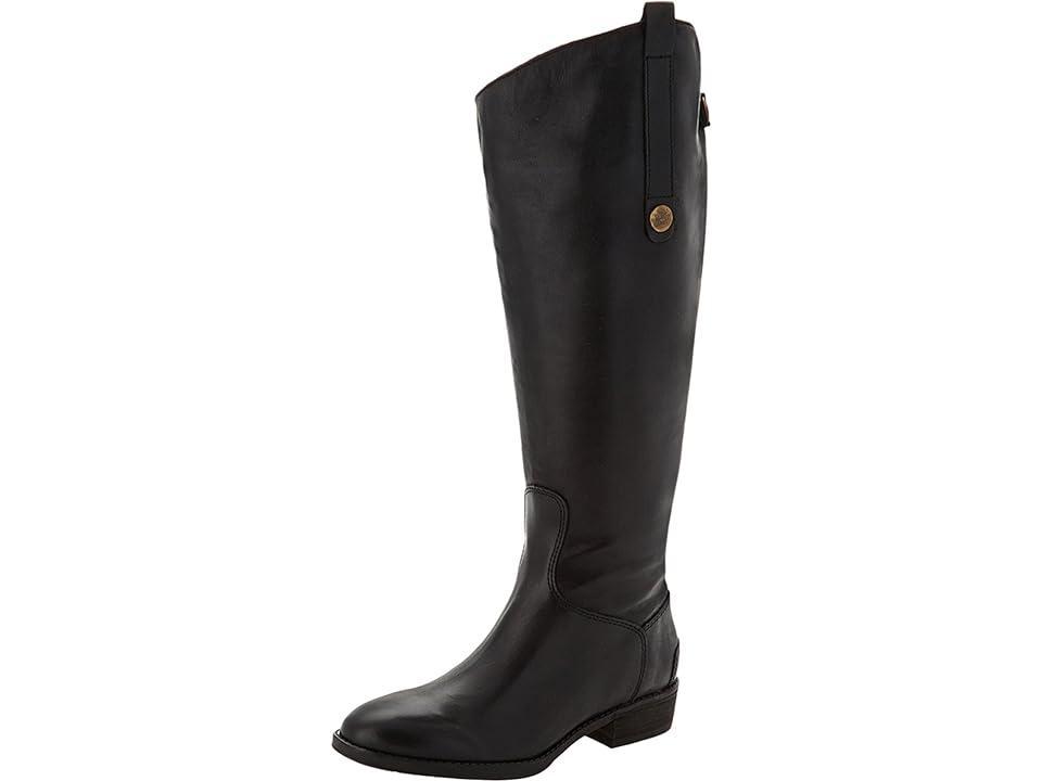 Sam Edelman Penny 2 Wide Calf Leather Riding Boot Women's Zip Boots Product Image