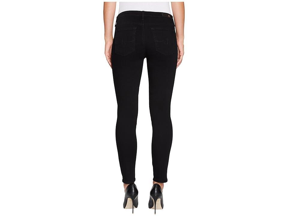 Ag Prima Mid Rise Cigarette Jeans in Black Product Image