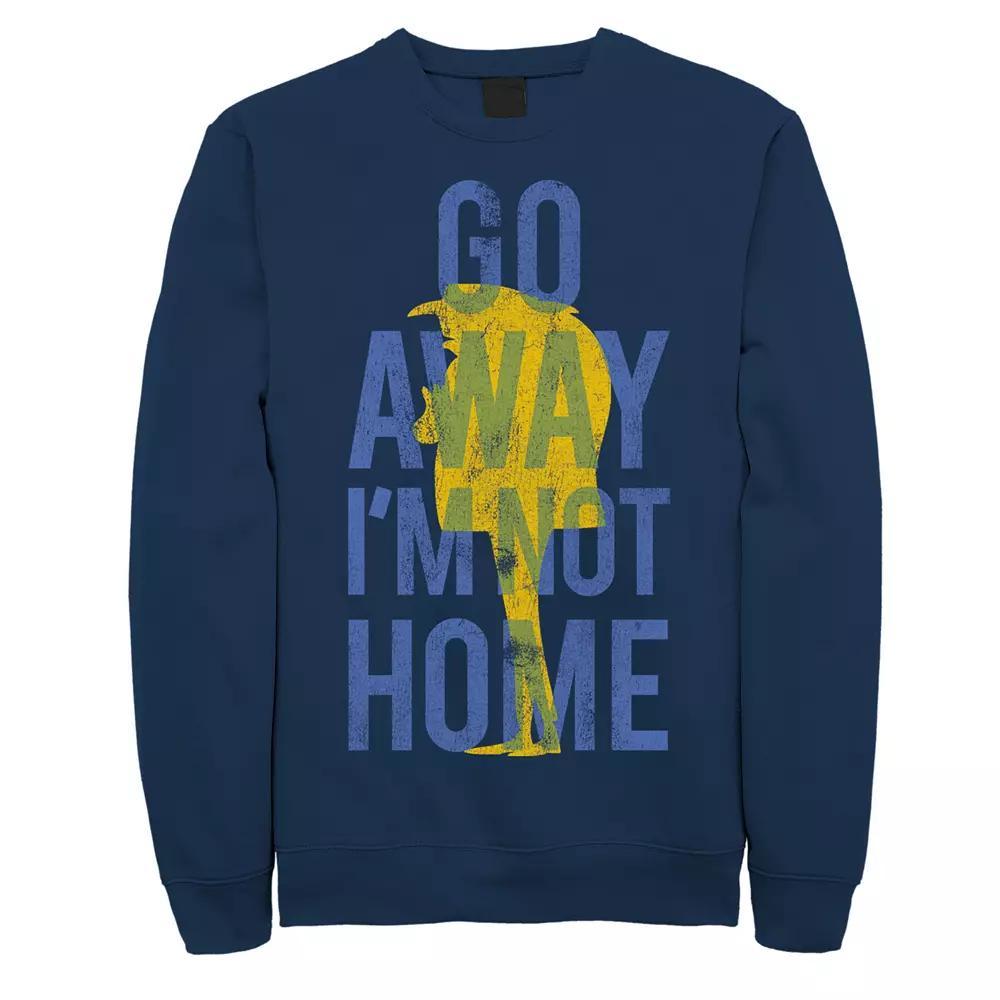 Men's Minions Gru Go Away Sweatshirt, Size: 3XL, Blue Product Image
