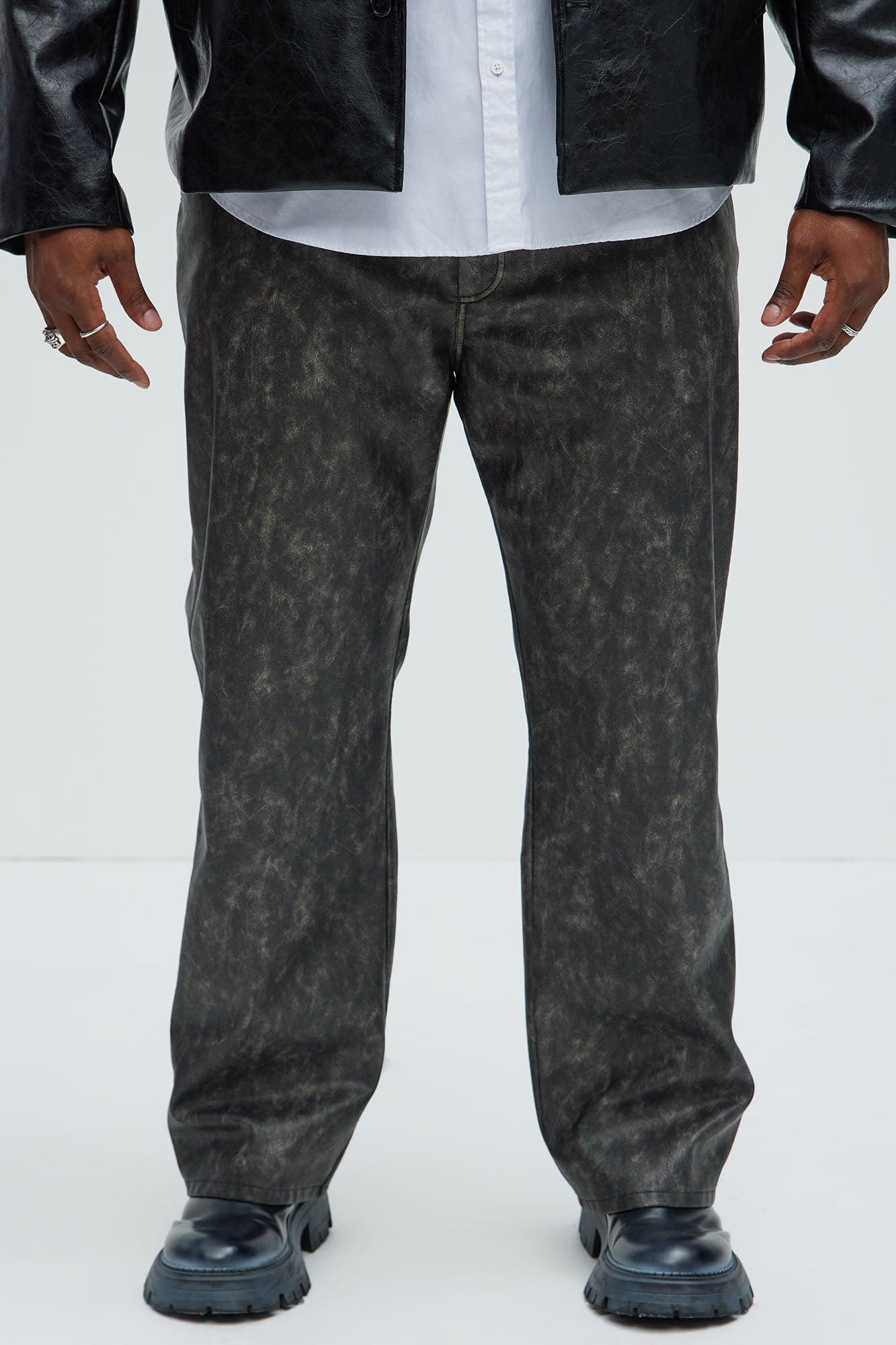 Marley Wash Straight Pants - Black/combo Product Image