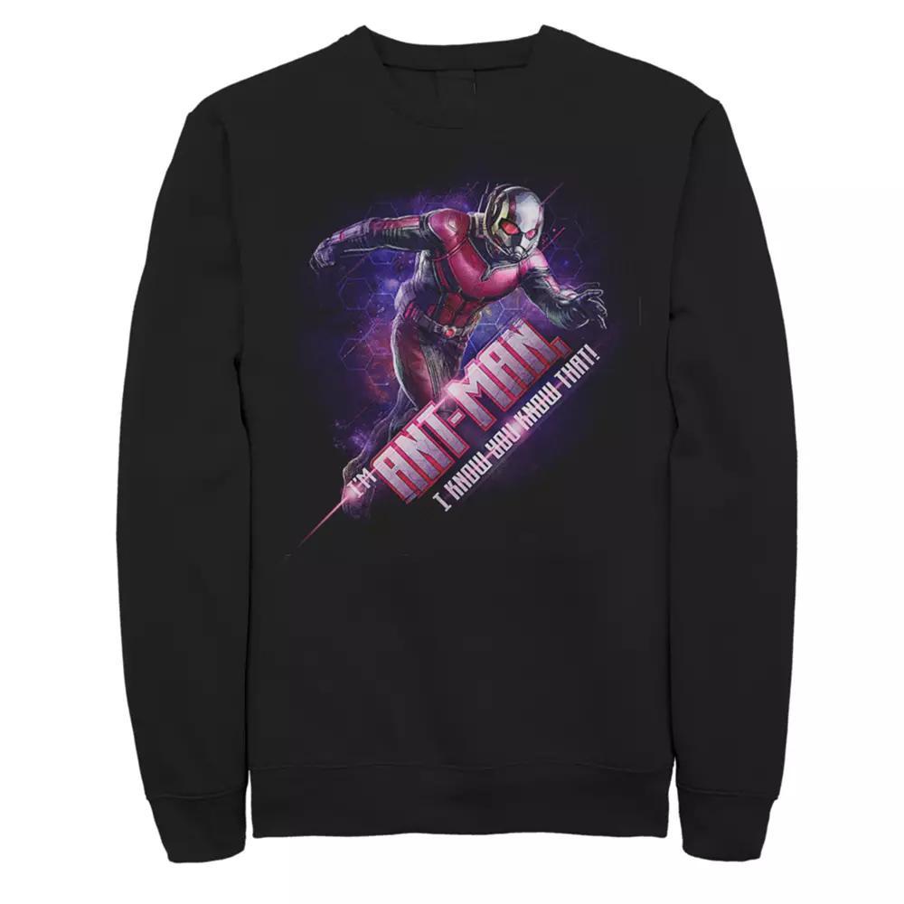 Men's Marvel Avengers Endgame I Love You 3000 Arc Reactor Symbol Graphic Fleece Pullover, Size: XXL, Red Product Image