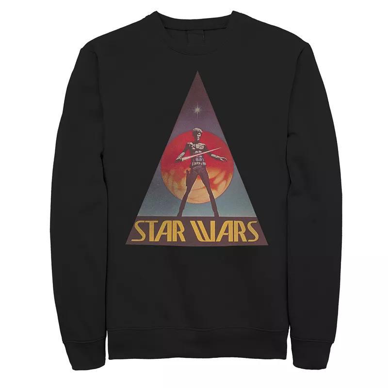 Men's Star Wars Triangle Sweatshirt, Size: 3XL, Black Product Image