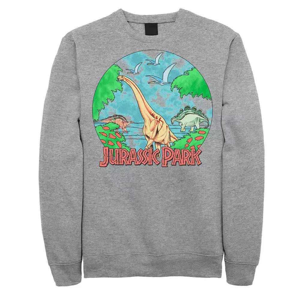 Men's Nickelodeon SpongeBob SquarePants Classic Group Shot Sweatshirt, Size: XXL, Athletic Grey Product Image