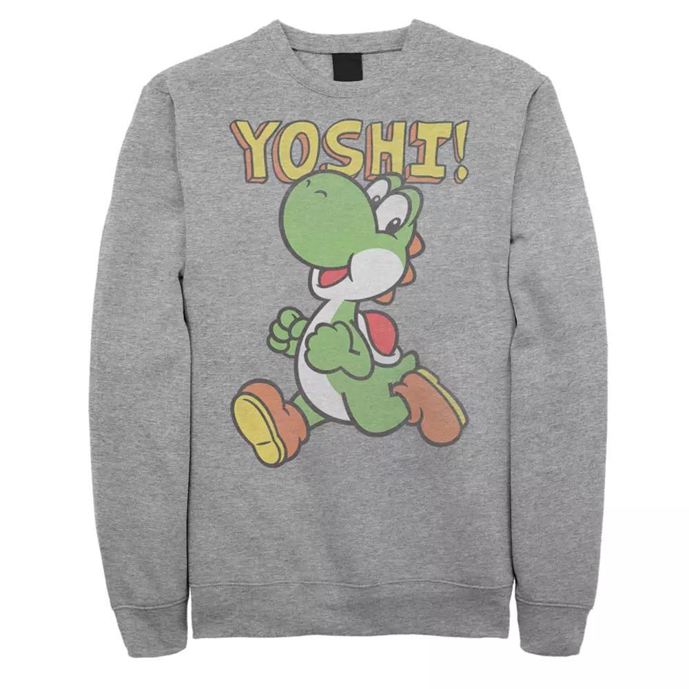 Mens Disney Pixar Cars Iconic DINOCO Gas Station Logo Pullover Fleece Athletic Grey Product Image