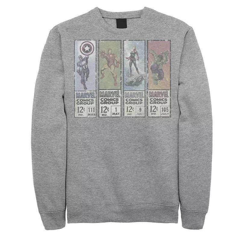 Men's Star Wars The Rise of Skywalker Retro D-0 Sunset Fleece, Size: Medium, Athletic Grey Product Image