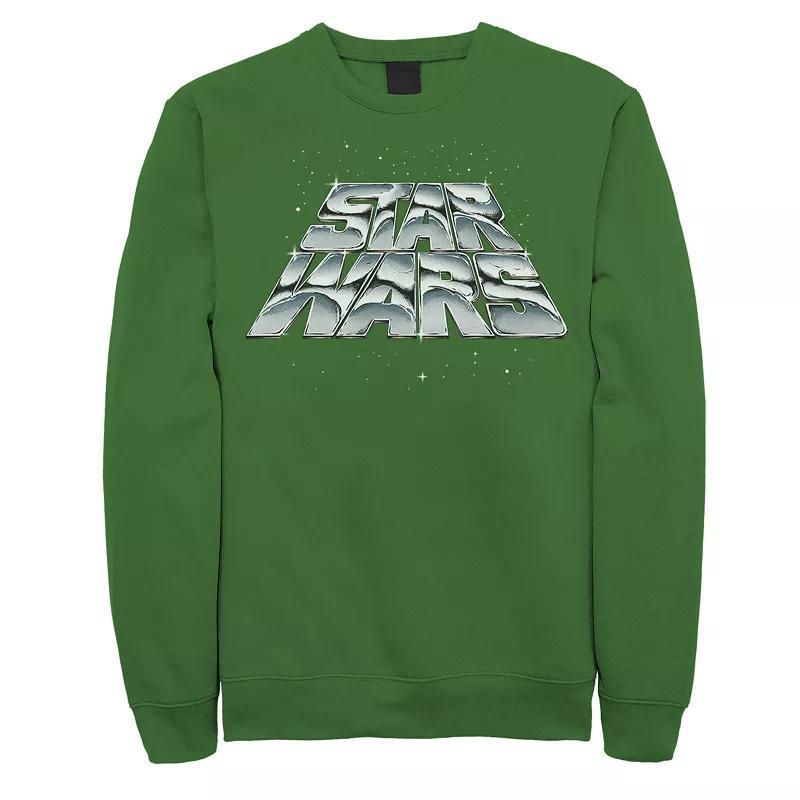 Mens Star Wars Slanting Chrome Logo Sweatshirt Product Image