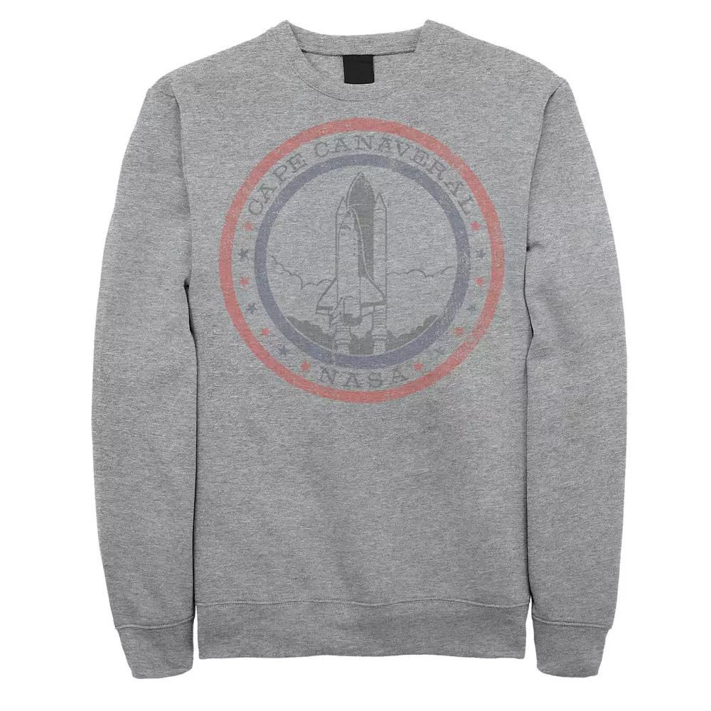 Mens Marvel City Skyline Logo Sweatshirt Athletic Grey Product Image