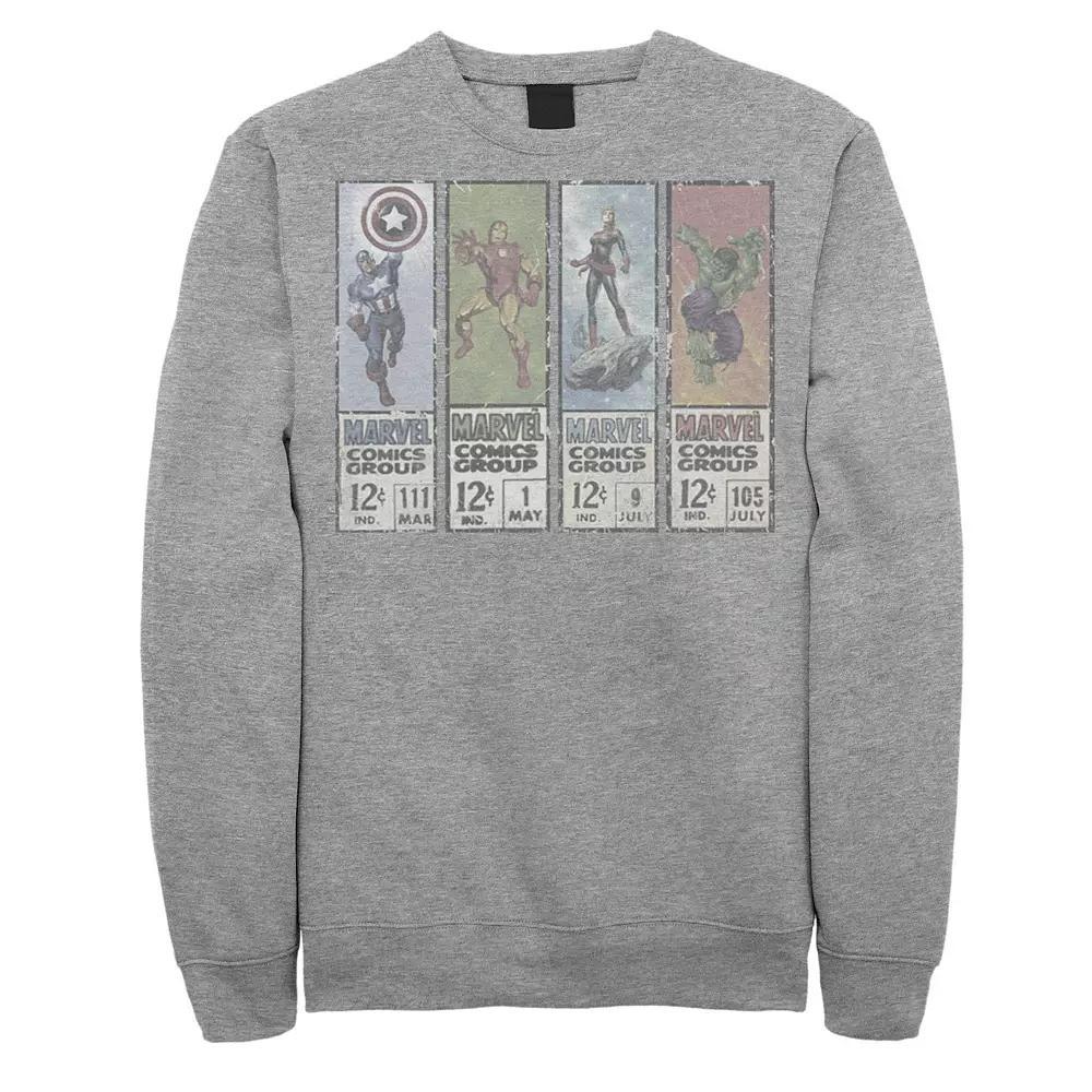 Mens Disney Pixar Cars Iconic DINOCO Gas Station Logo Pullover Fleece Athletic Grey Product Image