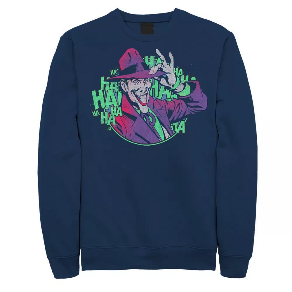 Men's DC Comics Batman The Jokers Hat Sweatshirt, Size: XXL, Black Product Image