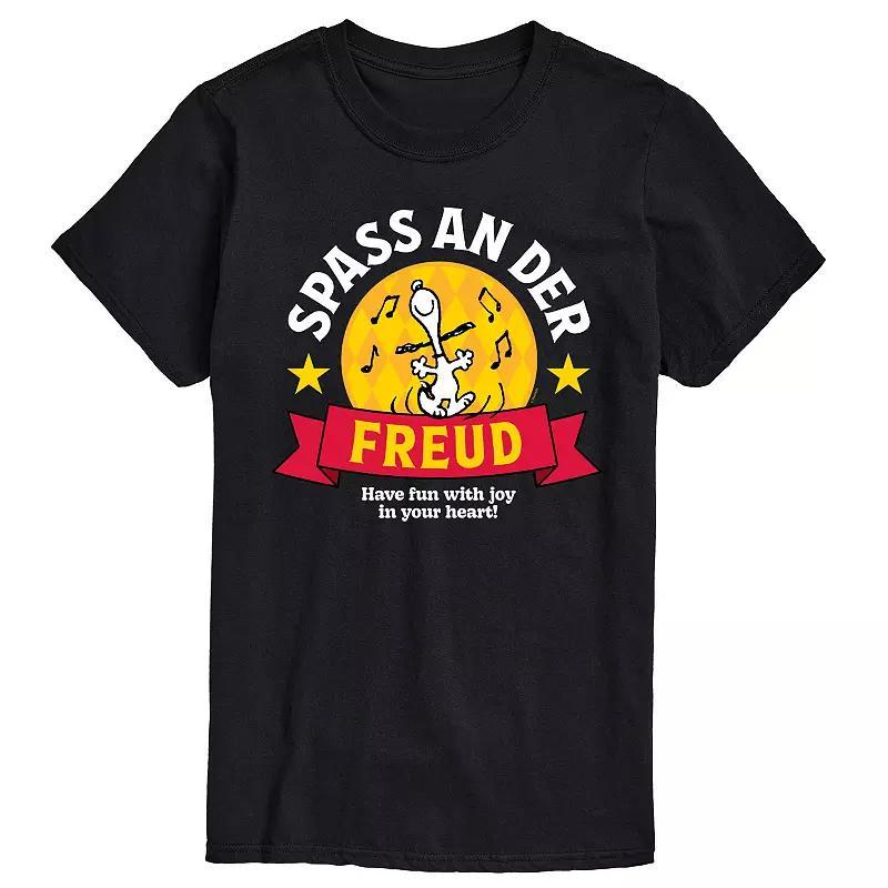 Big & Tall Peanuts Spass An Der Freud Graphic Tee, Mens Product Image