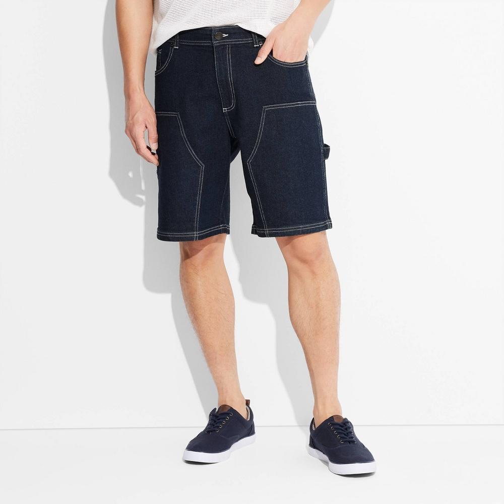 Mens 10 Jean Shorts - Original Use Medium Wash 33 Product Image