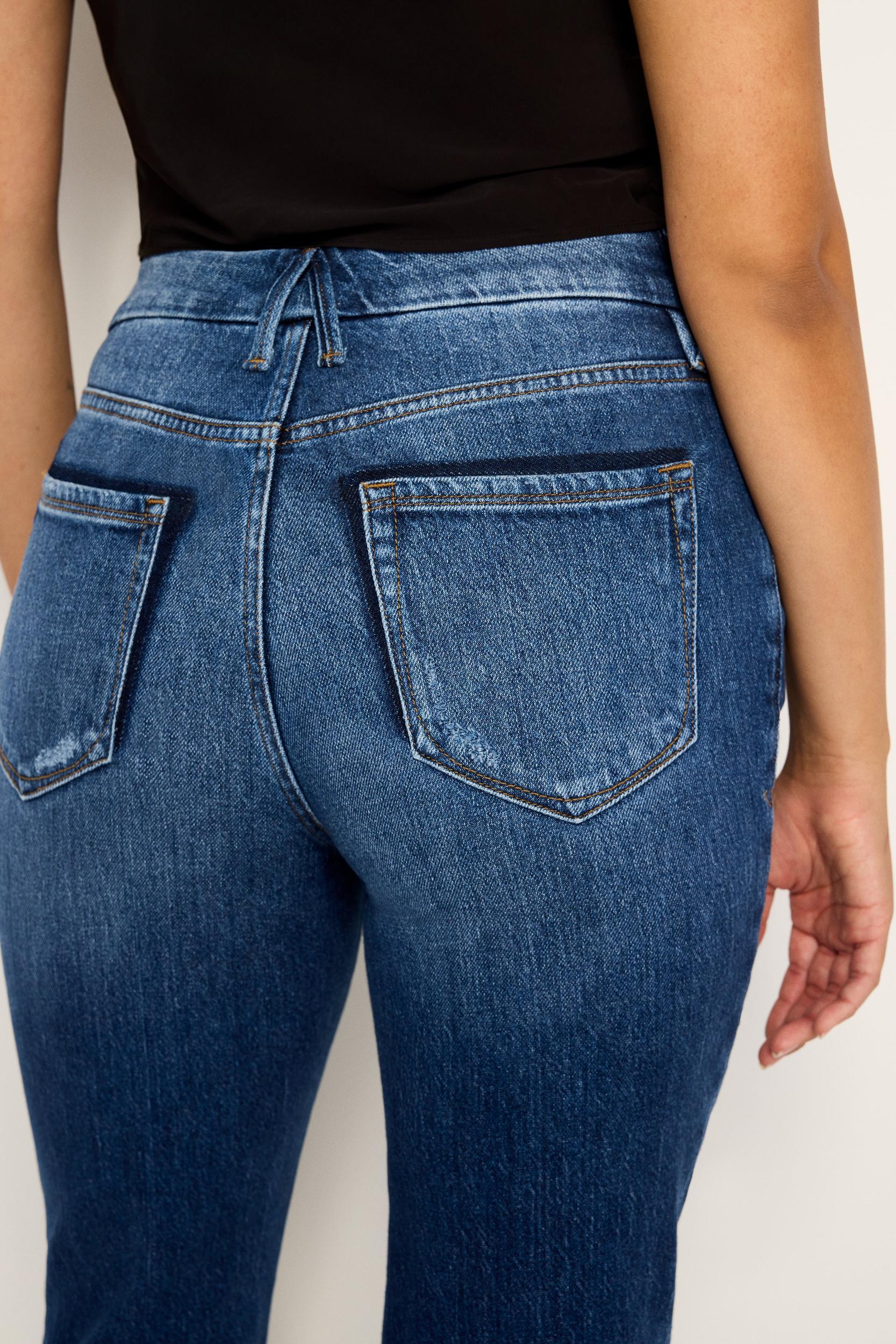 GOOD CLASSIC SLIM BOOTCUT JEANS | INDIGO704 Product Image