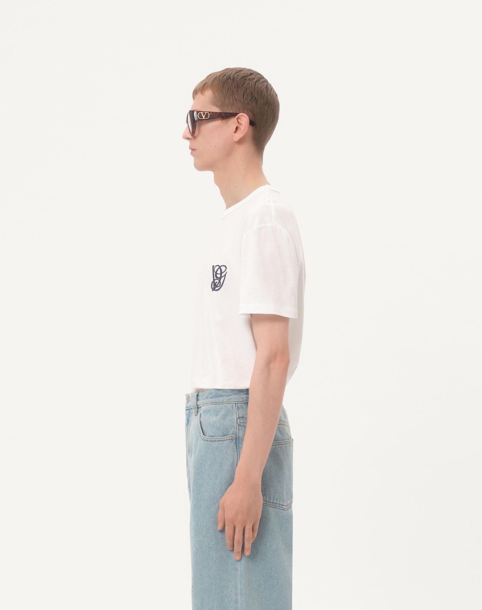 Cotton T-Shirt With Vg Patch Product Image