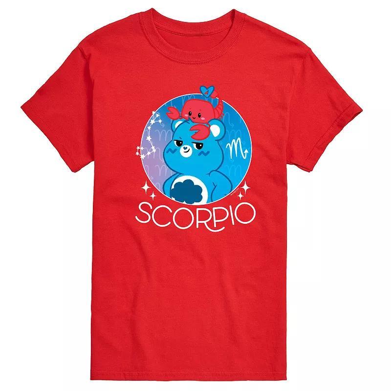 Big & Tall Care Bears Scorpio Graphic Tee, Mens Product Image