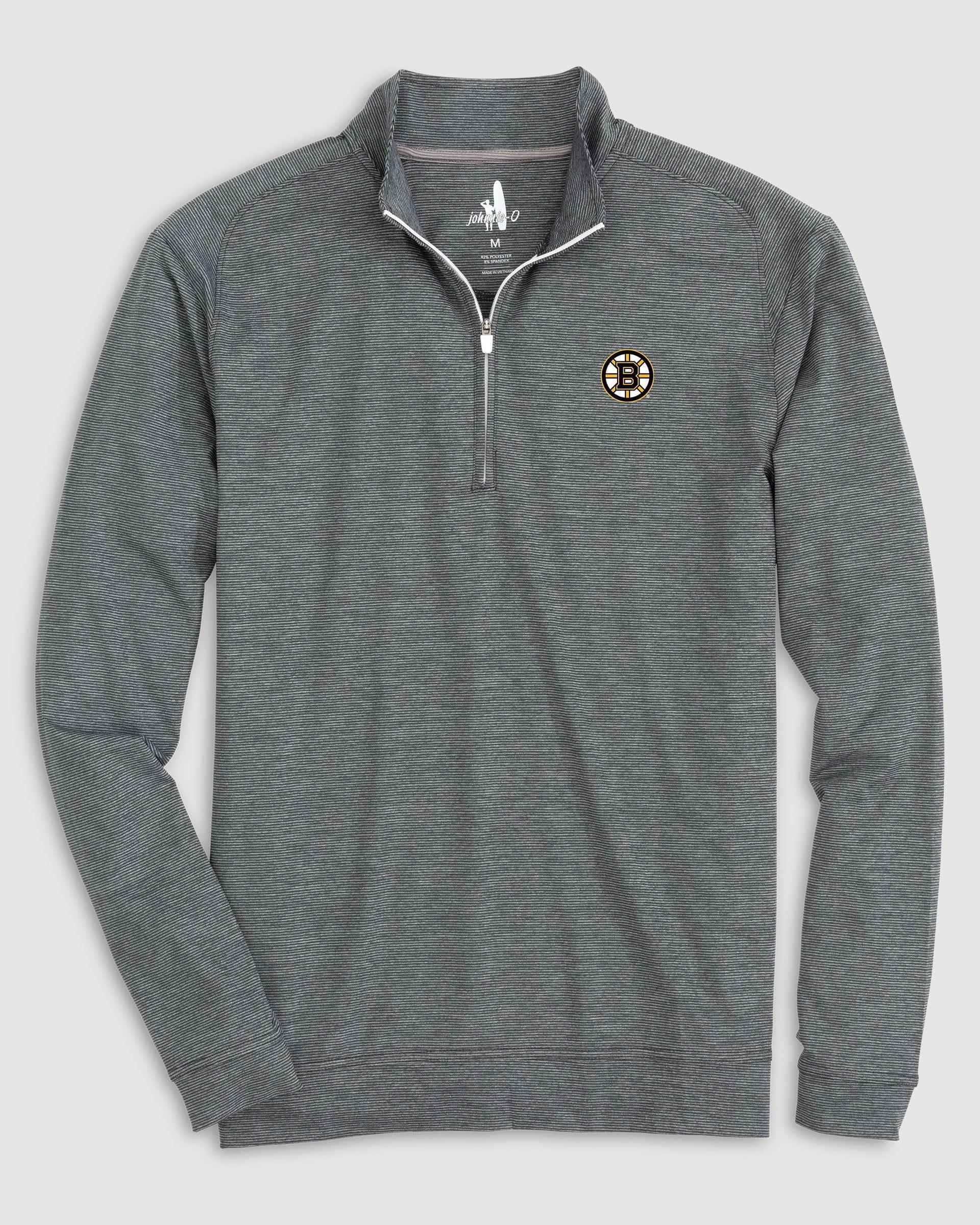 Montreal Canadiens Vaughn Striped Performance 1/4 Zip Product Image
